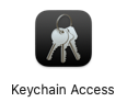 Keychain Access application icon