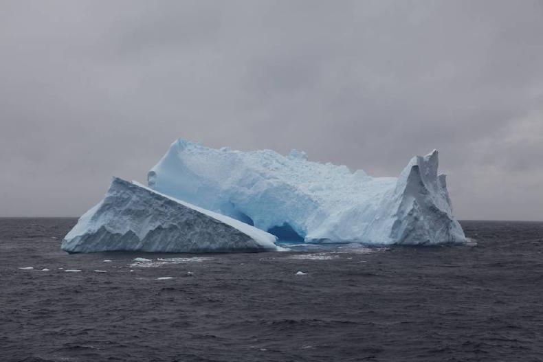 First iceberg